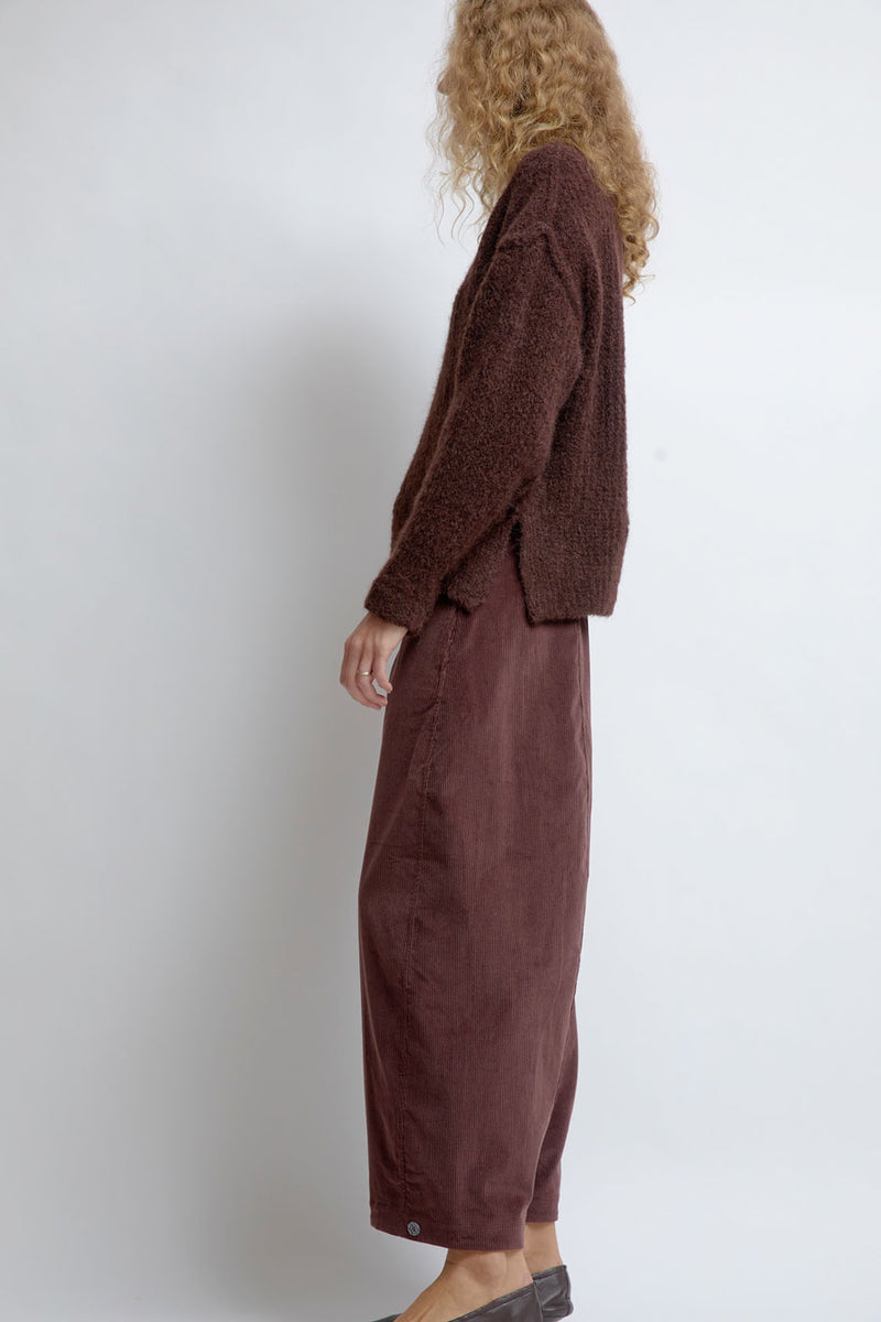 RUS Domu Pants in Dark Cherry
