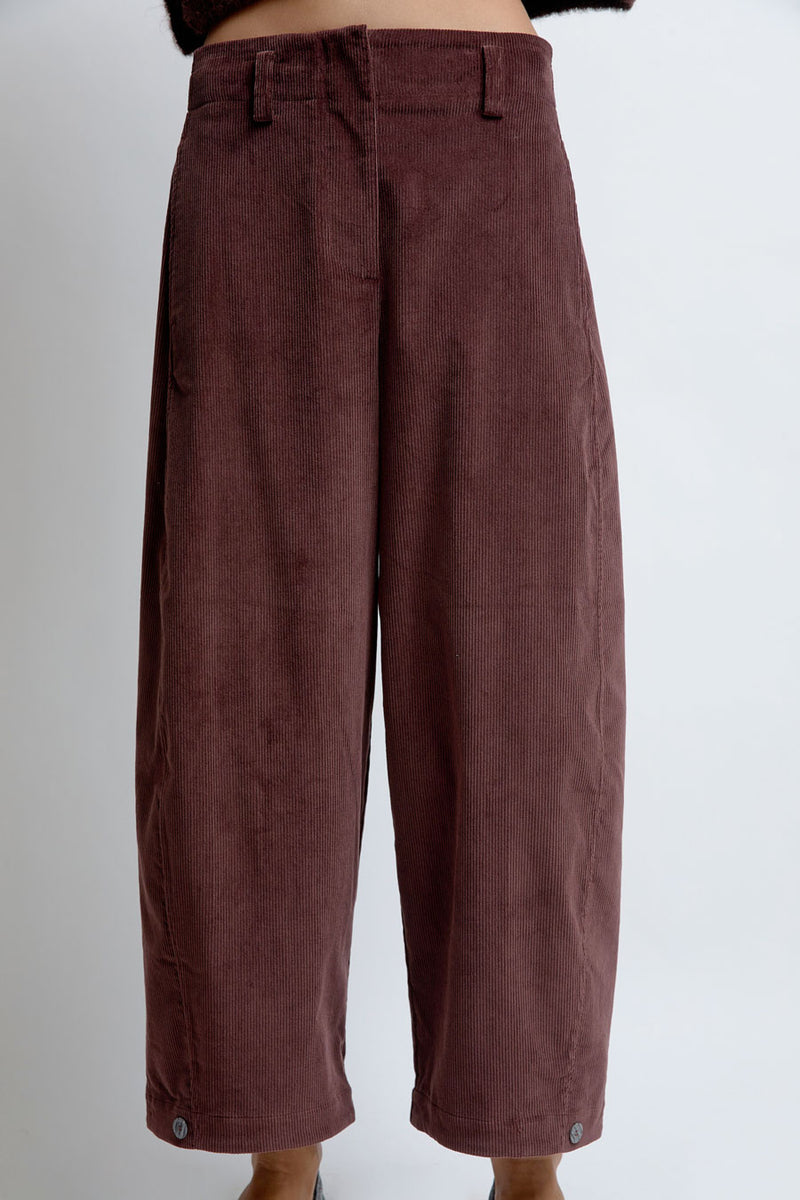 RUS Domu Pants in Dark Cherry