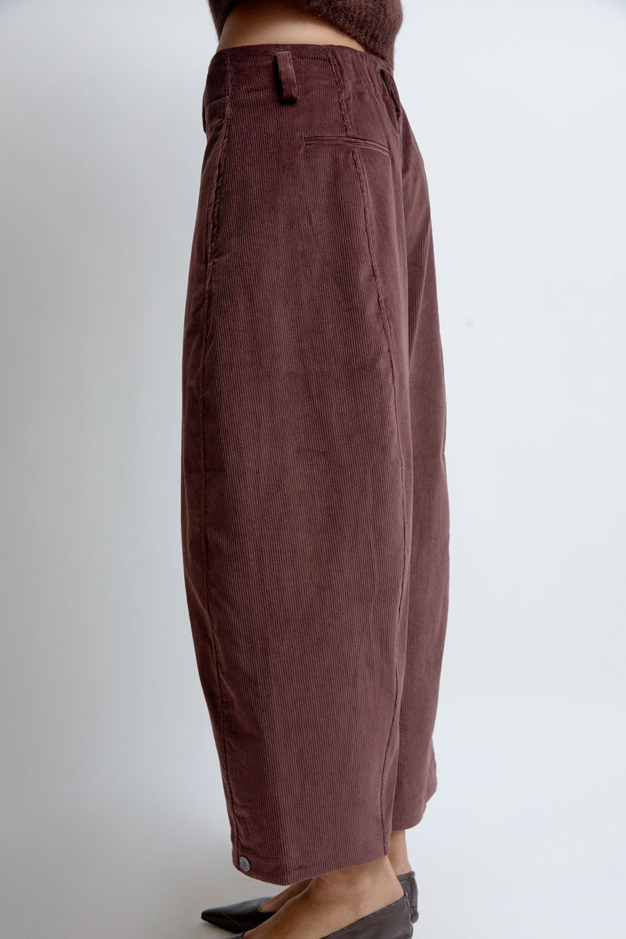 RUS Domu Pants in Dark Cherry
