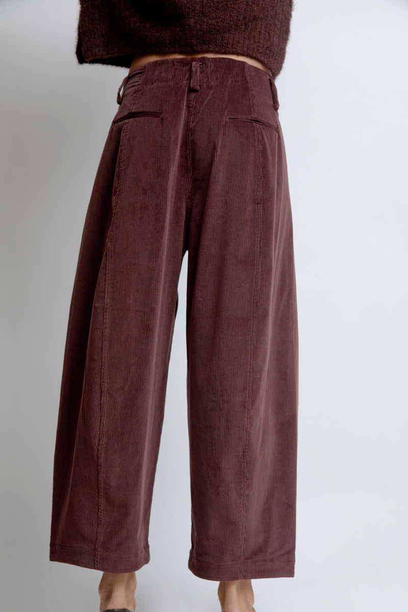 RUS Domu Pants in Dark Cherry