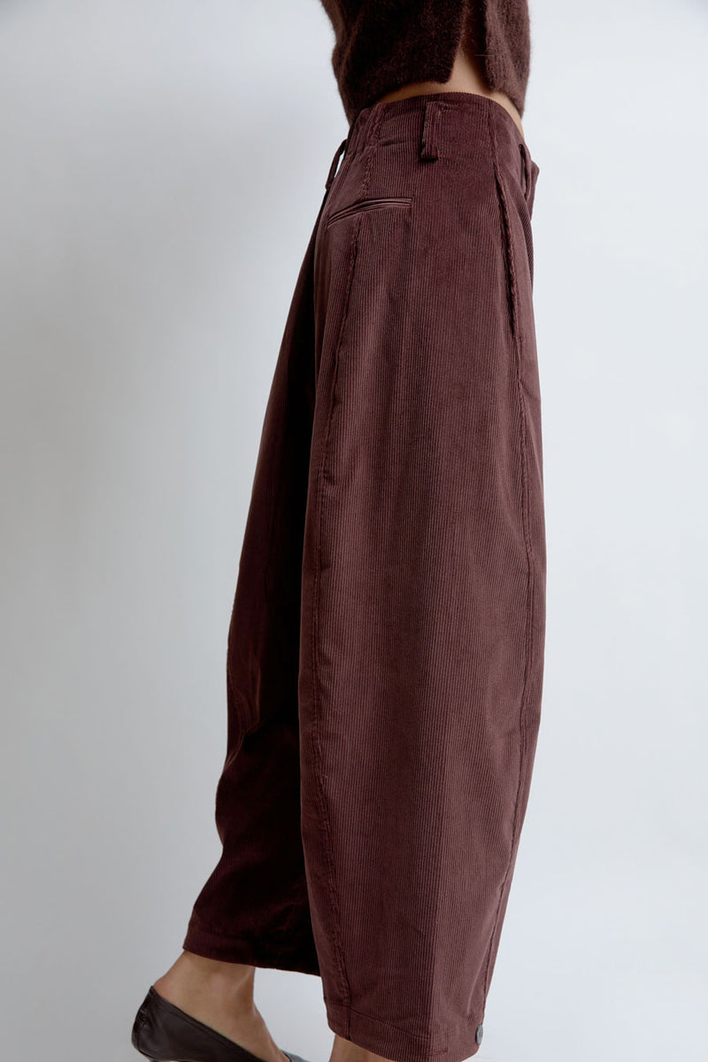 RUS Domu Pants in Dark Cherry