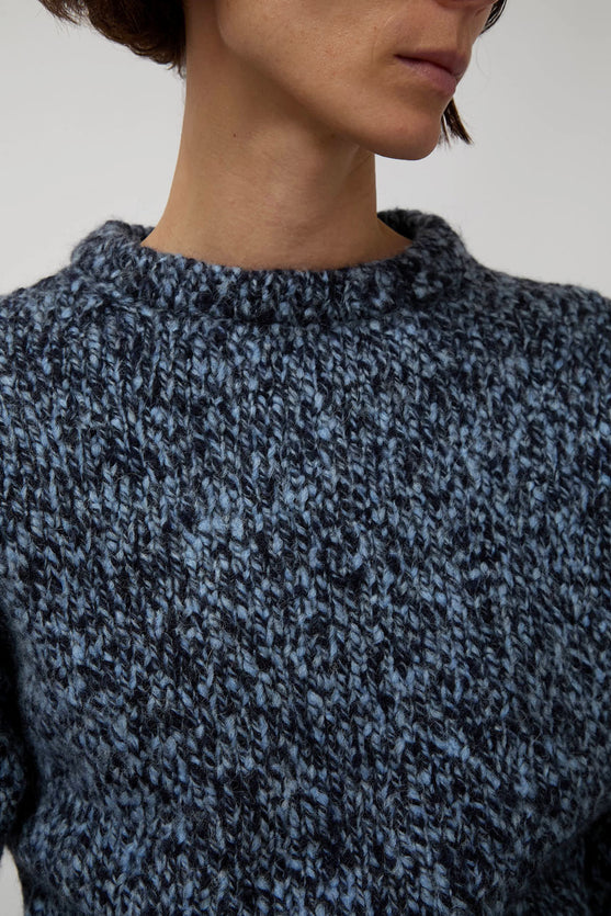 RUS Eda Sweater in Midnight Blue and Celeste
