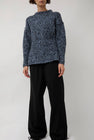RUS Eda Sweater in Midnight Blue and Celeste
