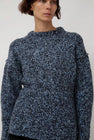 RUS Eda Sweater in Midnight Blue and Celeste