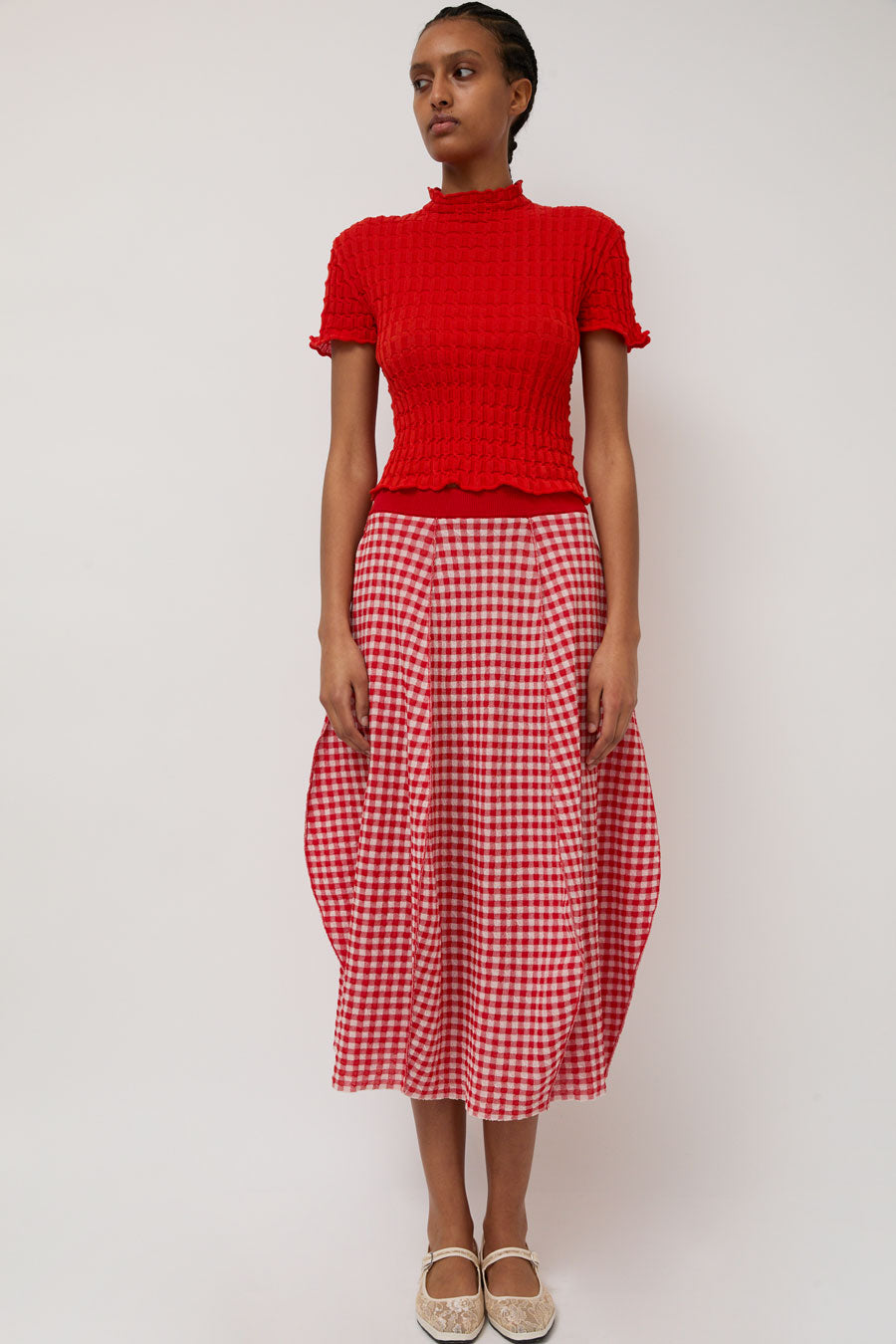 RUS Uovo Skirt in Tomate