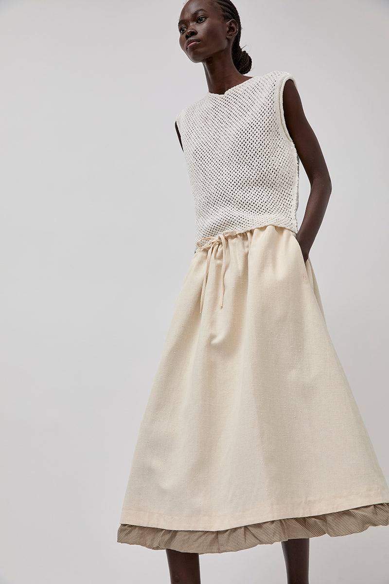 RUS Foso Skirt in Chalk