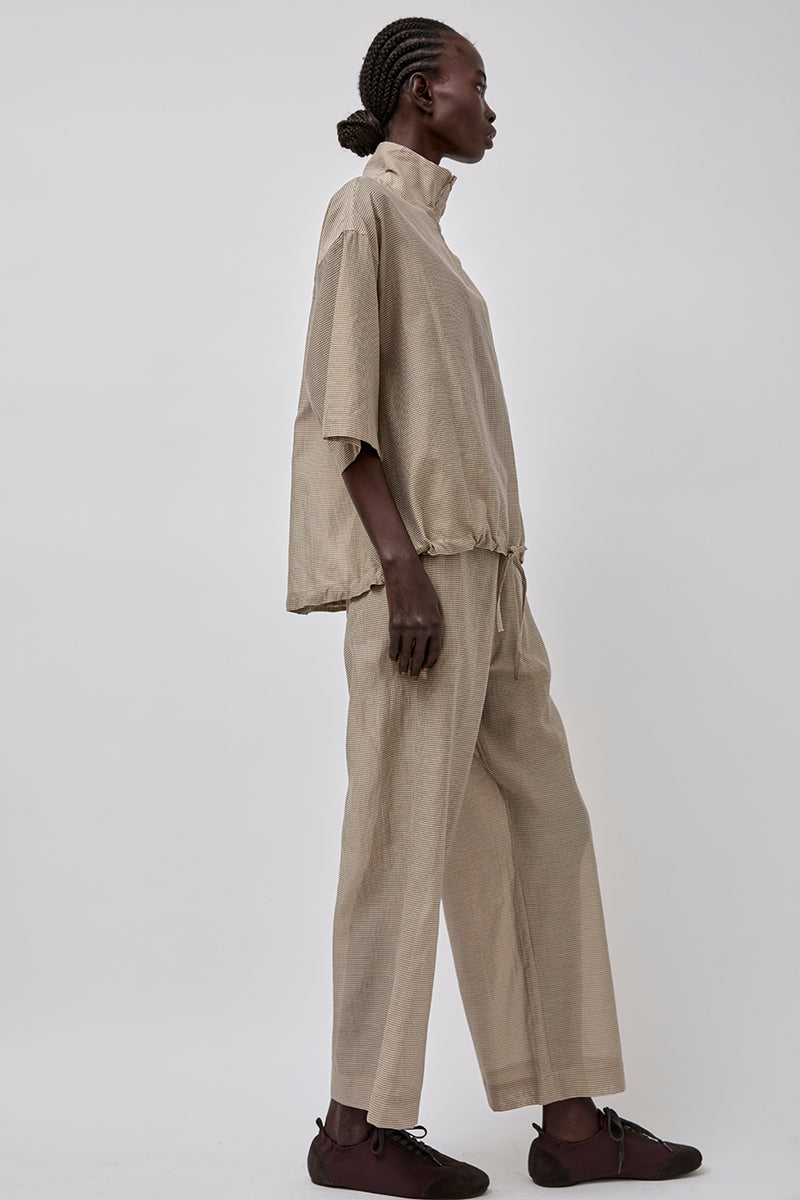 RUS Fue Pants in Gingham Toffee