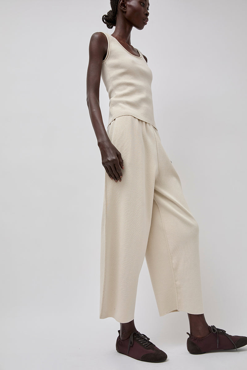 RUS Futon Pants in Stone Beige