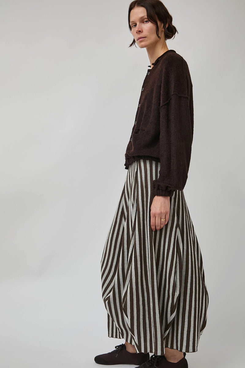 RUS Koma Skirt in Espresso and Chalk