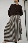 RUS Koma Skirt in Espresso and Chalk