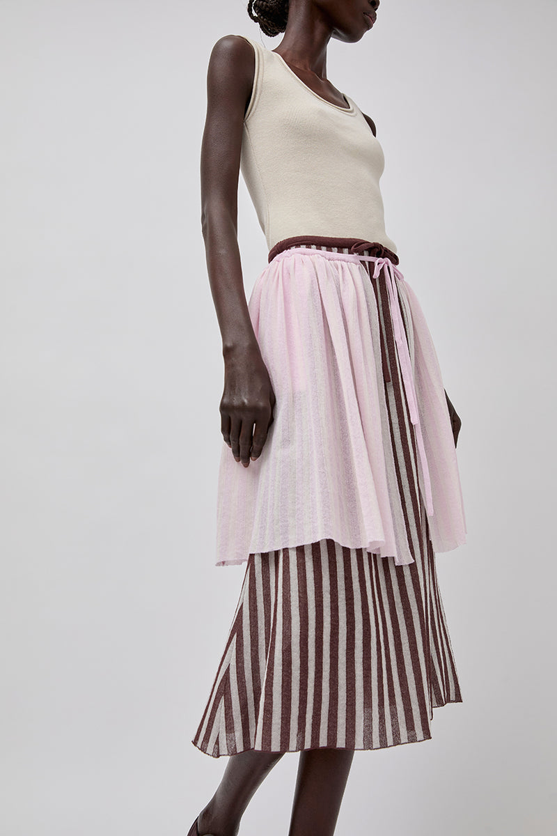 RUS Maboroshi Skirt in Pale Pink