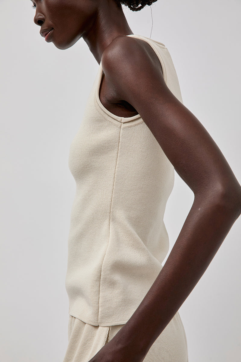 RUS Nana Top in Stone Beige