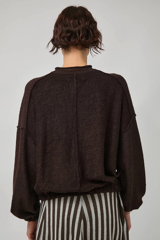 RUS Shinrin Cardigan in Espresso