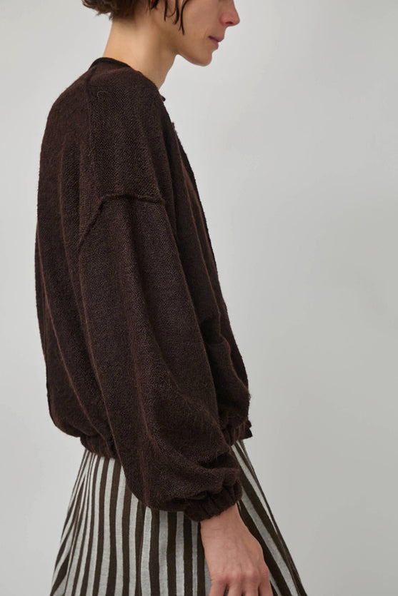 RUS Shinrin Cardigan in Espresso