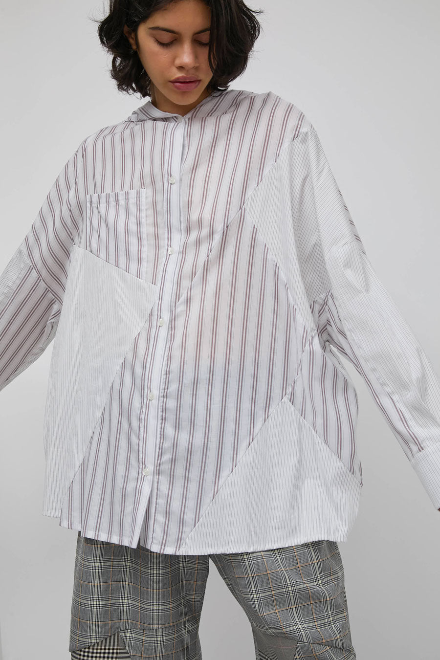 Rave Review Charlie Top in Multi Stripe