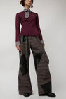 Rave Review Kirsten Pants in Brown Check