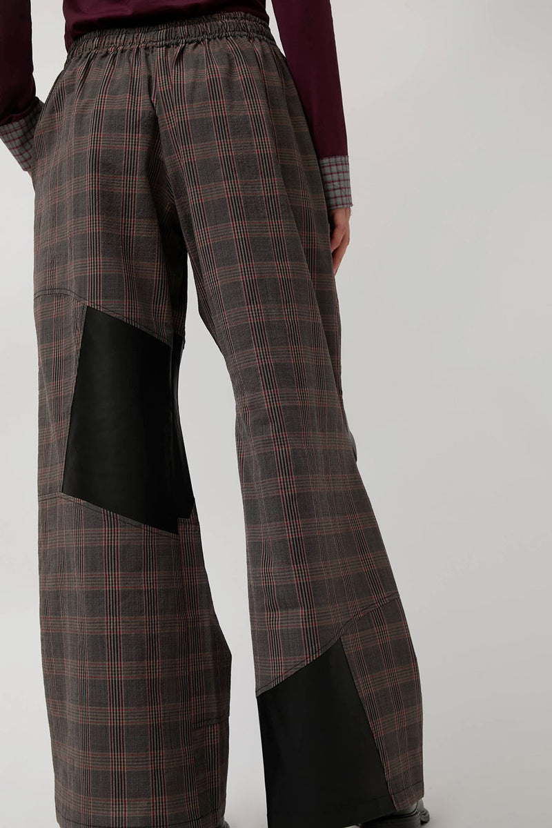 Rave Review Kirsten Pants in Brown Check
