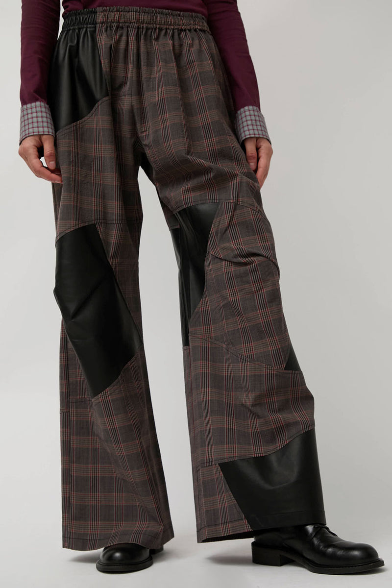 Rave Review Kirsten Pants in Brown Check