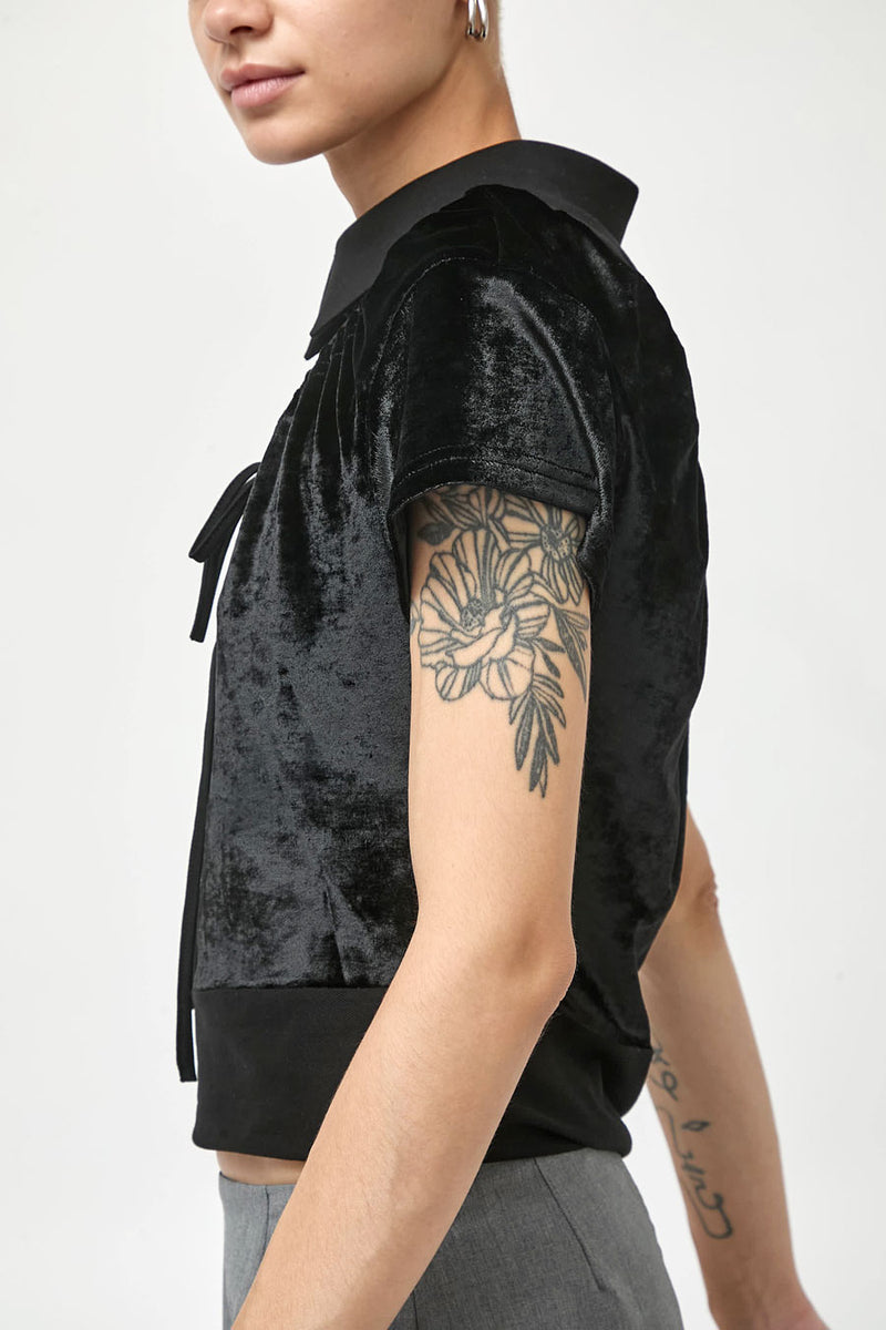 Rave Review Lena Top in Black