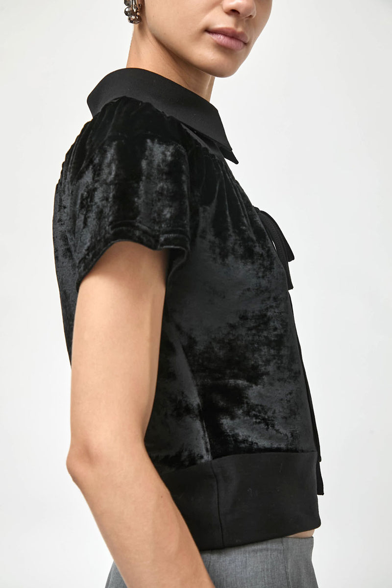Rave Review Lena Top in Black