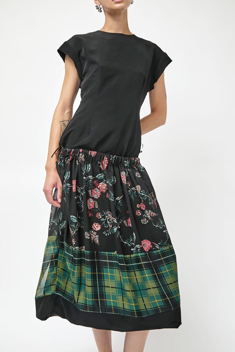 Rave Review Lily Dress in Black Floral