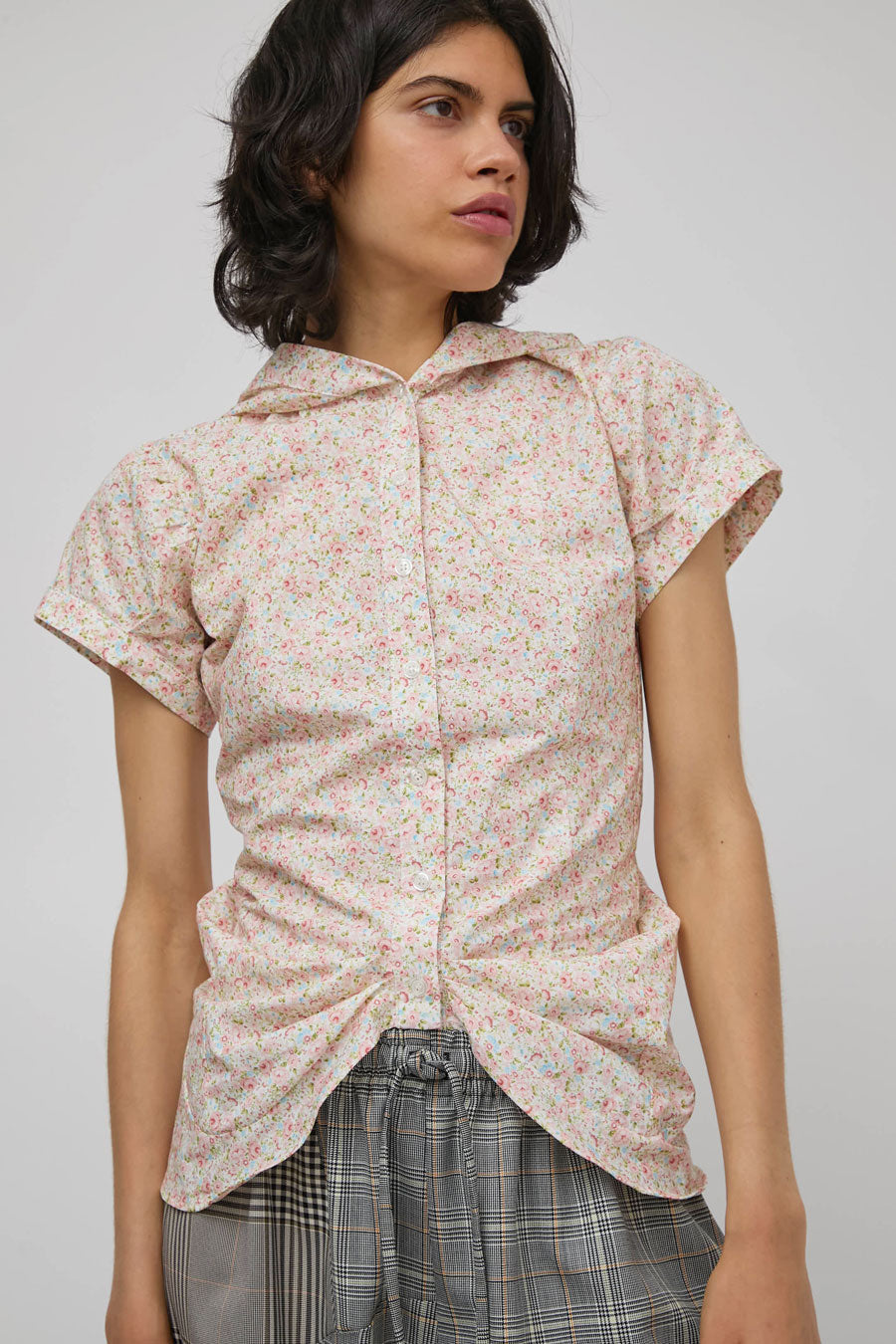 Rave Review Mirabelle Top in Light Floral