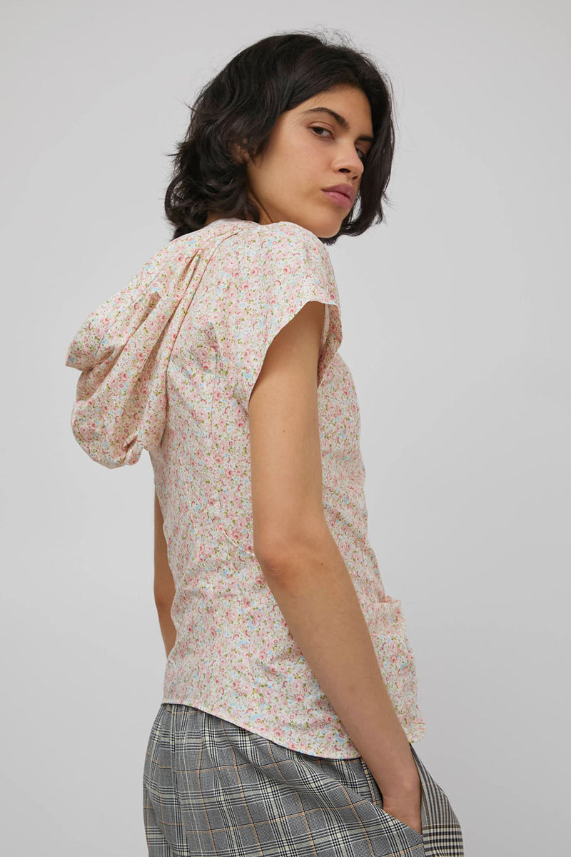 Rave Review Mirabelle Top in Light Floral