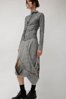 Rave Review Muriel Skirt in Black Check
