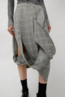 Rave Review Muriel Skirt in Black Check