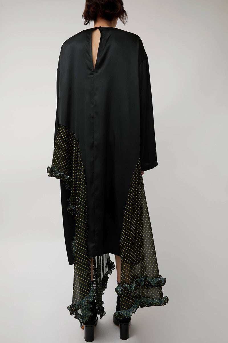 Rave Review Nadine Dress in Black and Green