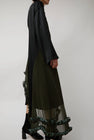 Rave Review Nadine Dress in Black and Green