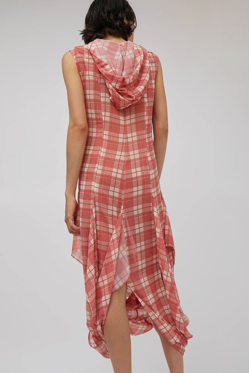 Rave Review Pippi Dress in Red Check