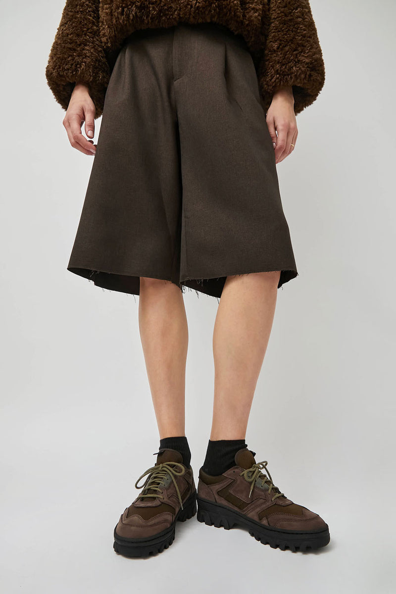 Reproduction of Found 1858 Trainer in Brown and Olive