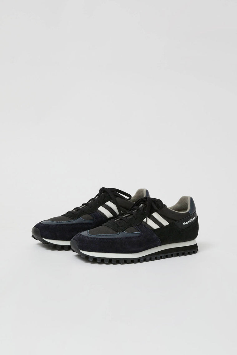 Reproduction of Found 2200 Marathon in Black and Dark Navy