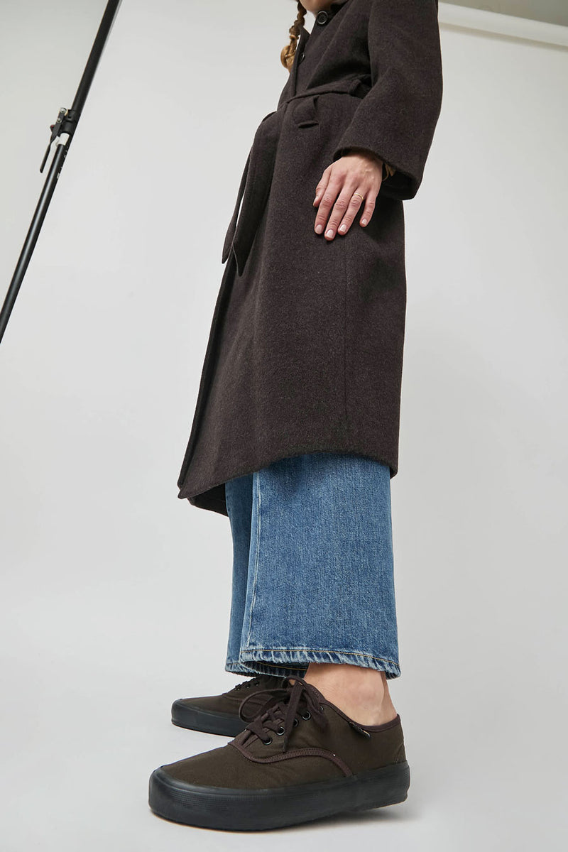 Reproduction of Found 5851C Trainer in Dark Brown and Black