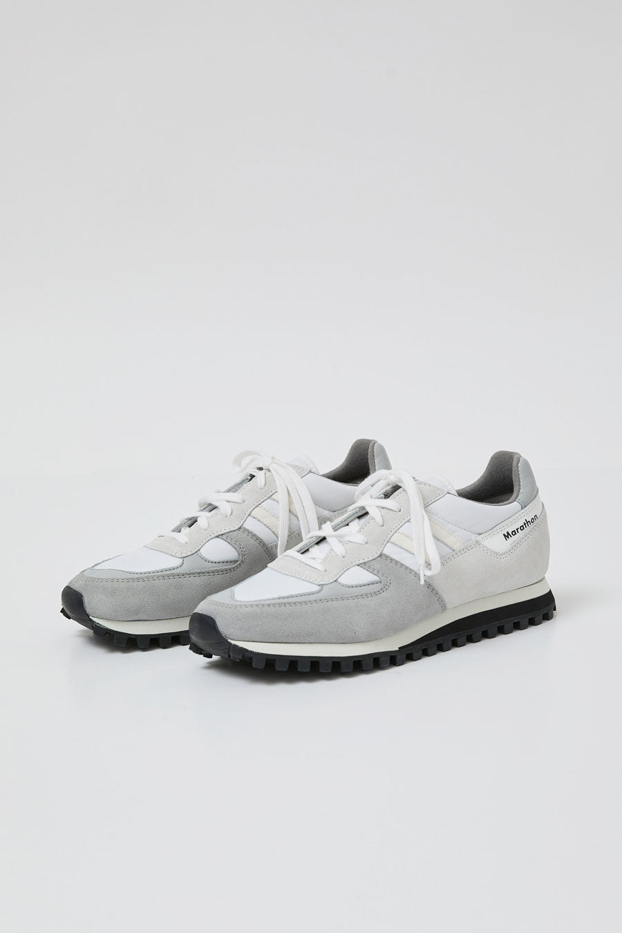 Reproduction of Found Marathon Trainer in White and Light Grey