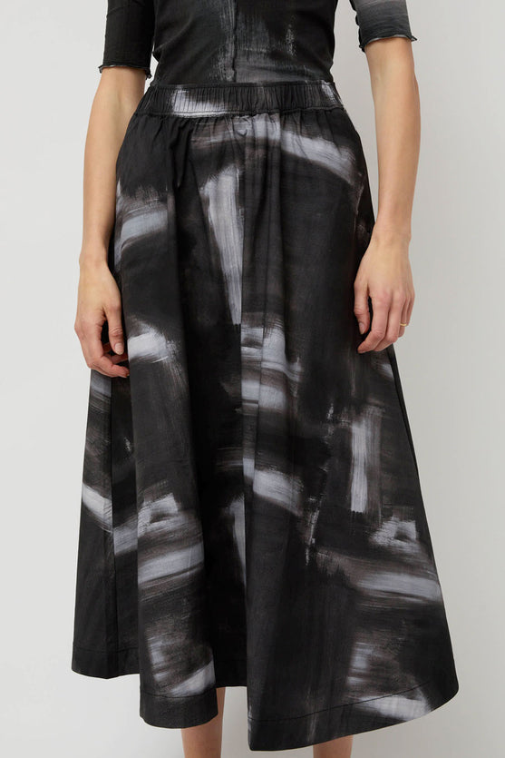 Rodebjer Marla Wash Skirt in Black