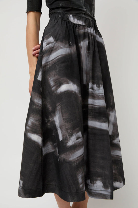 Rodebjer Marla Wash Skirt in Black