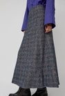 Rodebjer Neneh Boucle Skirt in Utility Blue