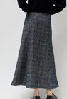 Rodebjer Neneh Boucle Skirt in Utility Blue