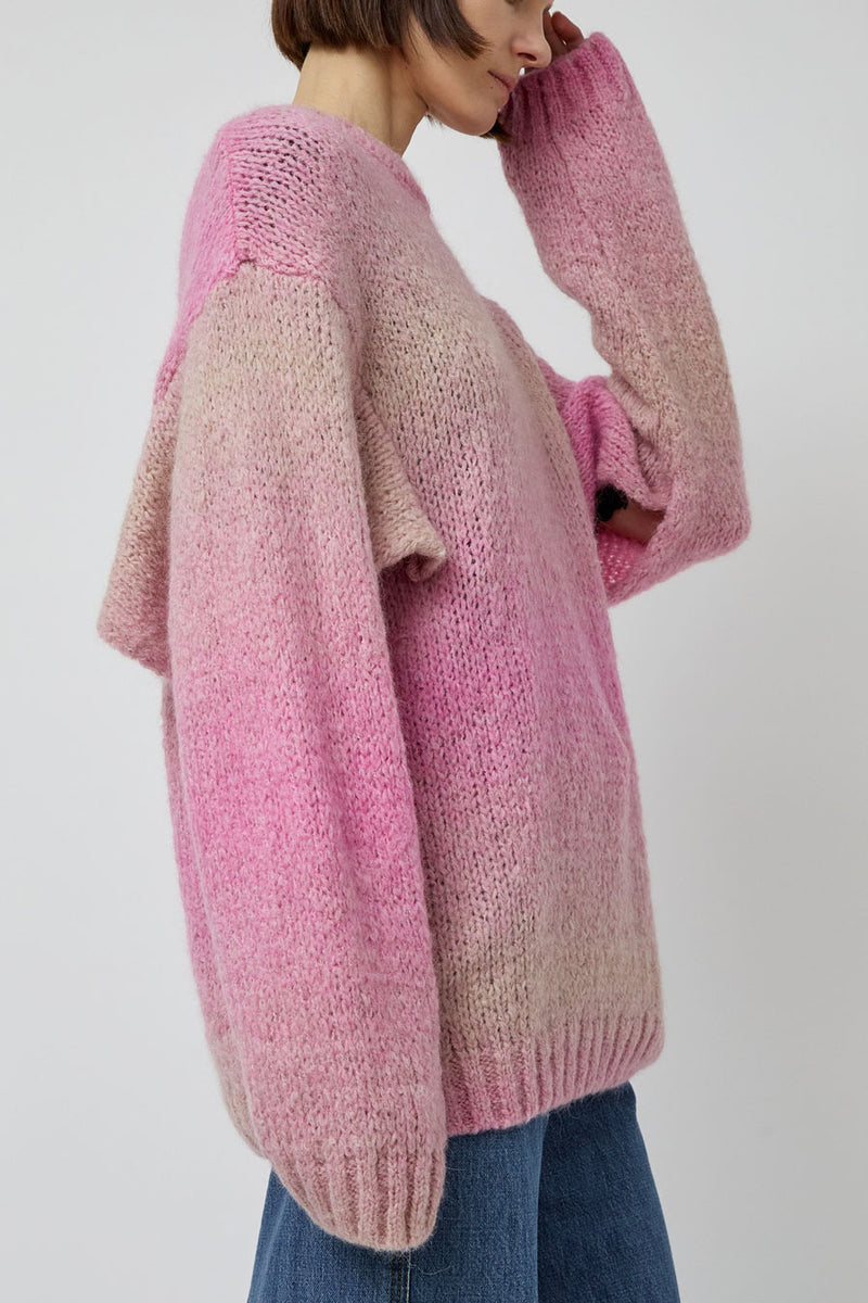 Rodebjer Sri Sweater in Super Pink