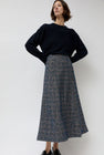 Rodebjer Neneh Boucle Skirt in Utility Blue