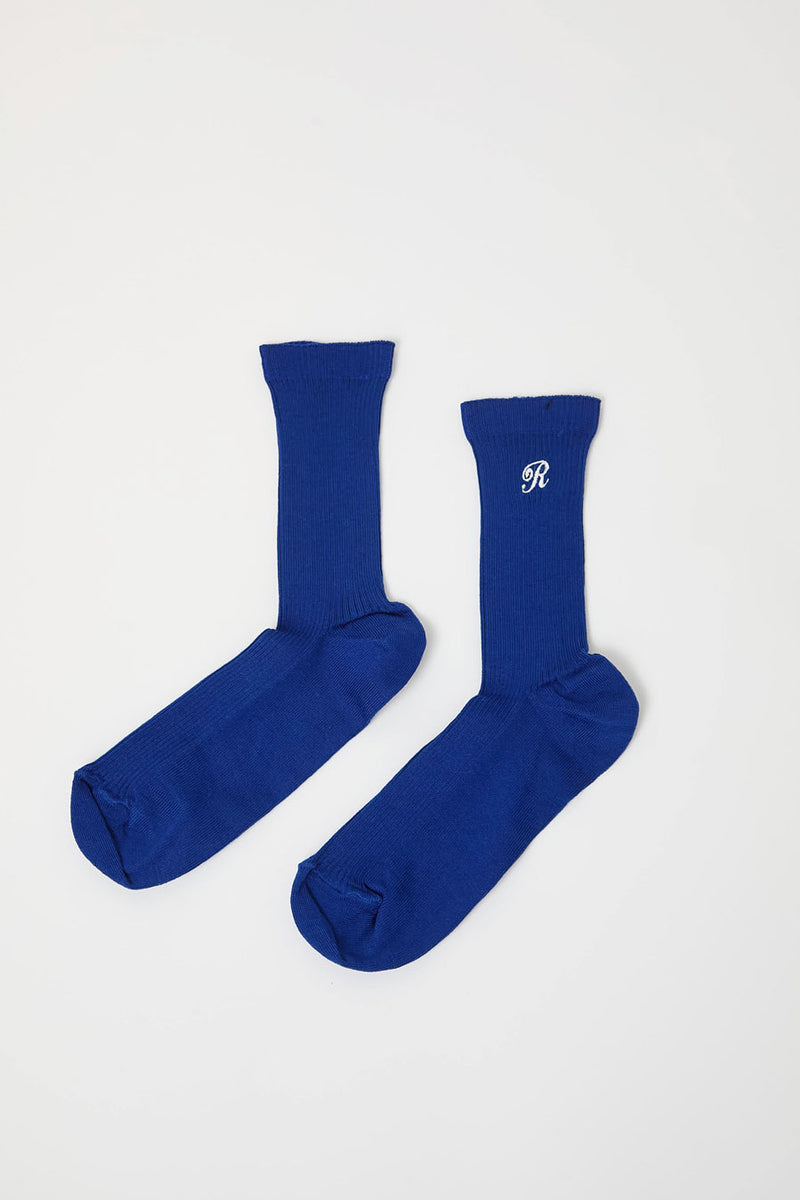 Roseanna Chausettes Dancer Socks in Bleu