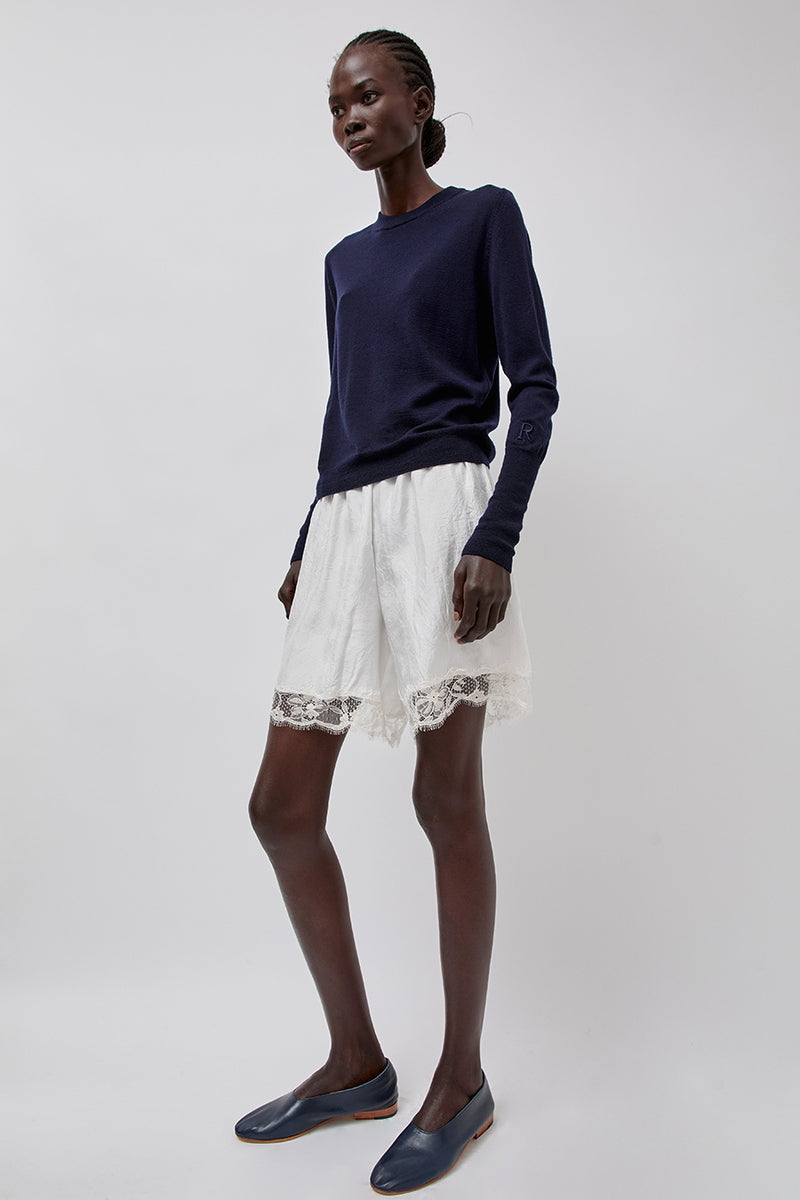 Roseanna Arlo Short in Blanc