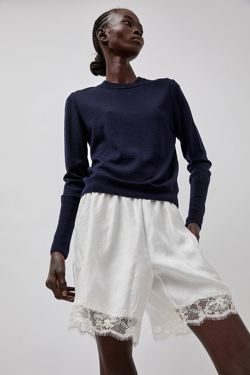 Roseanna Arlo Short in Blanc