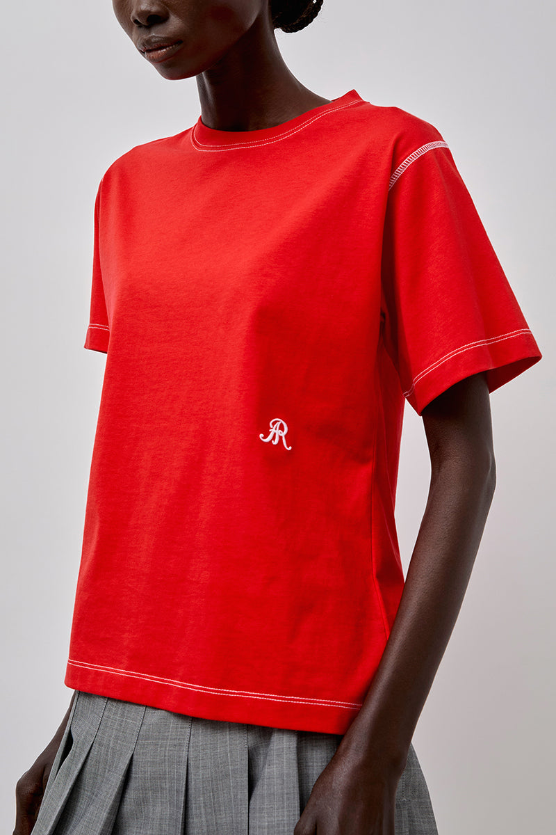 Roseanna Jerome T-Shirt in Rouge