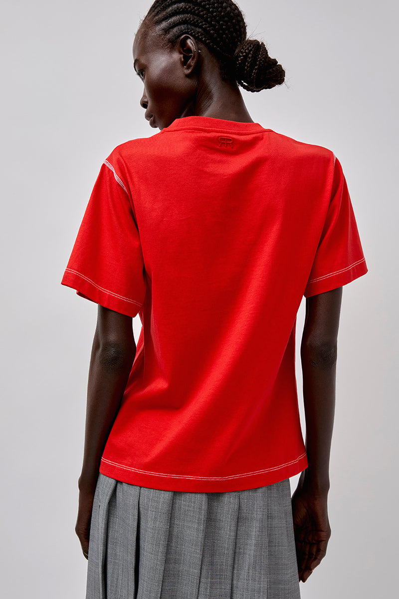 Roseanna Jerome T-Shirt in Rouge