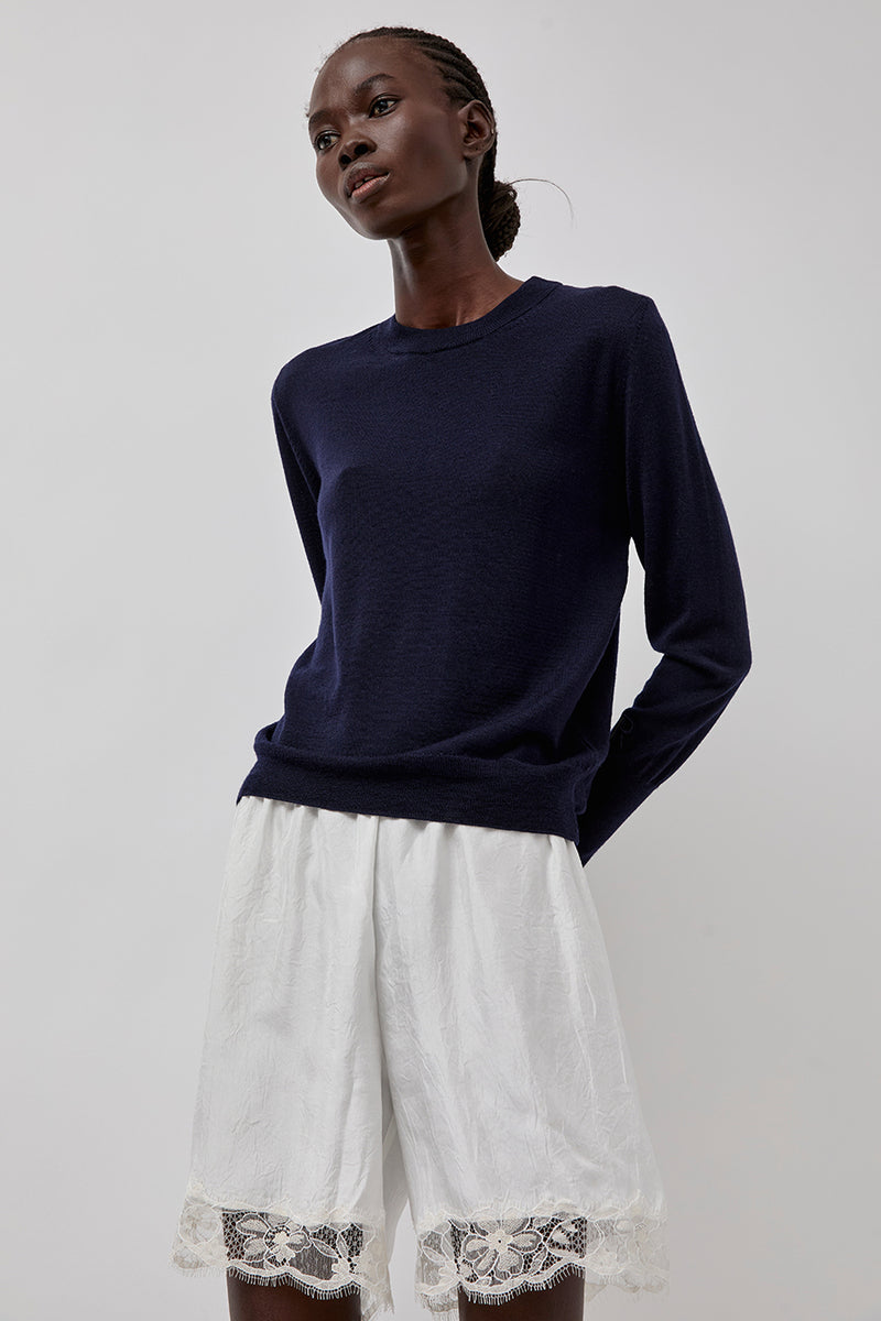 Roseanna Maille Pull in Navy