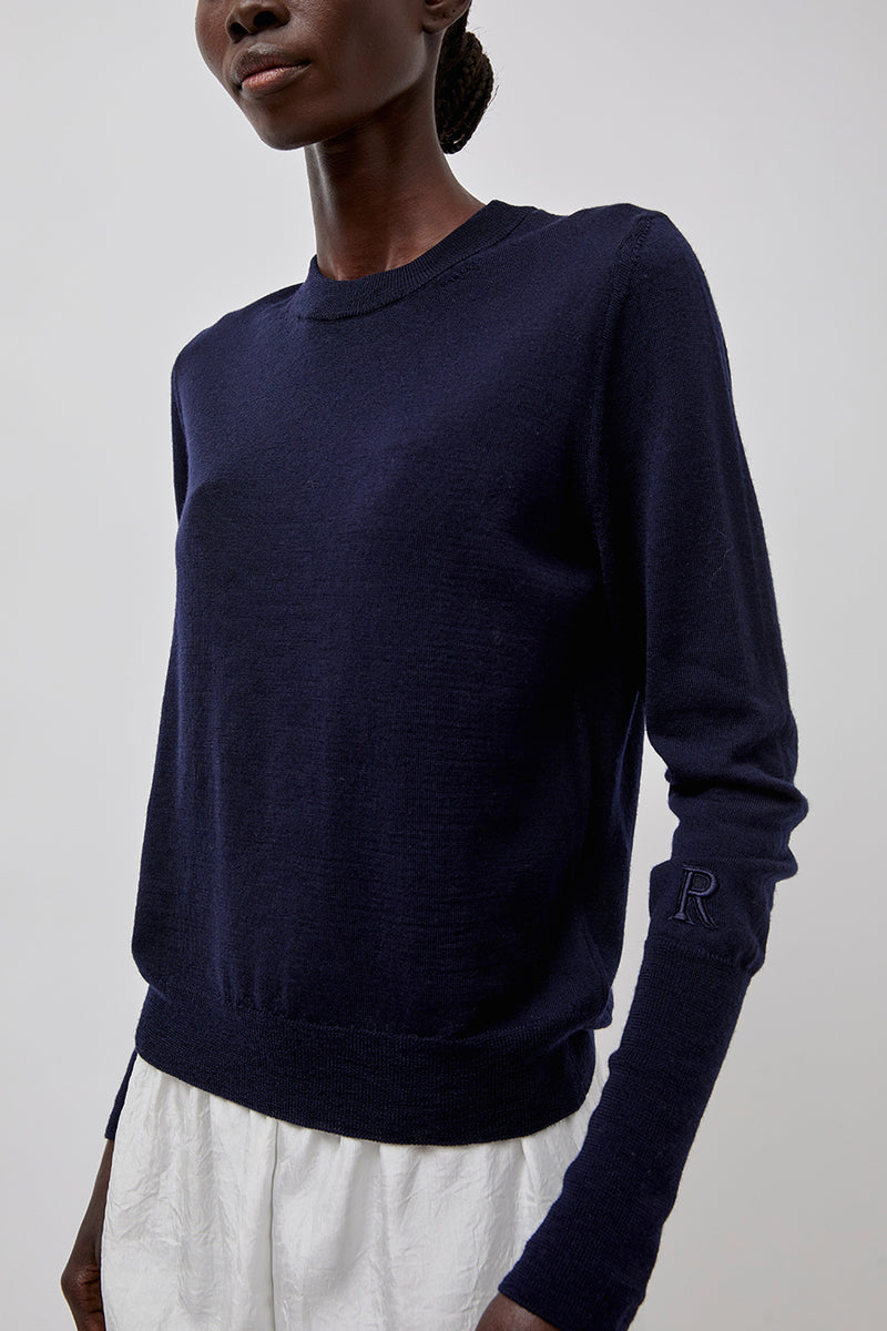 Roseanna Maille Pull in Navy