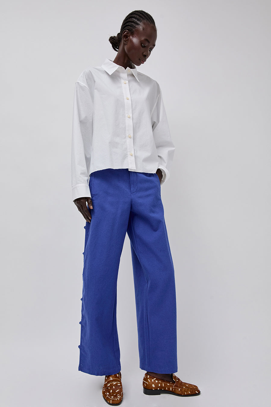 Roseanna Venice Pantalon in Bleu